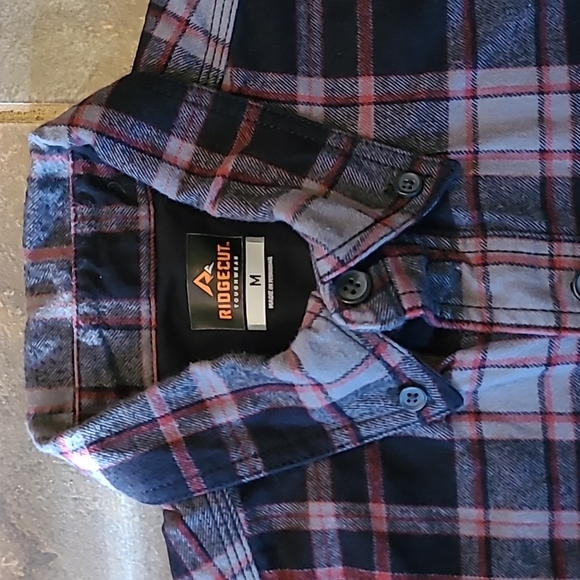Men's Ridgecut Plaid Heavy Weight Flannel Size Medium - Picture 6 of 11